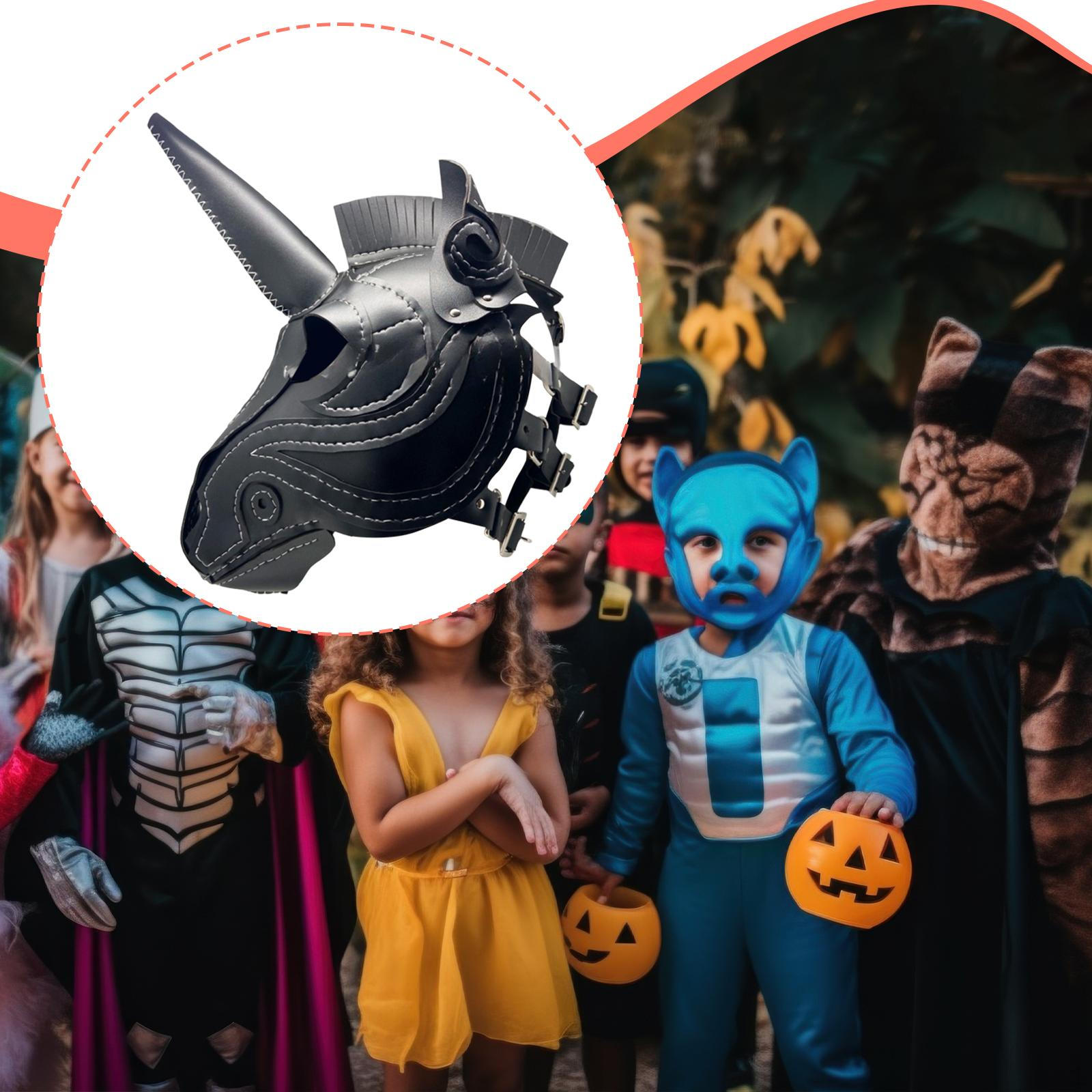 

Хэллоуин Наряжаться Животное Лицо для Вечеринки Сувенир Музыкальный Фестиваль