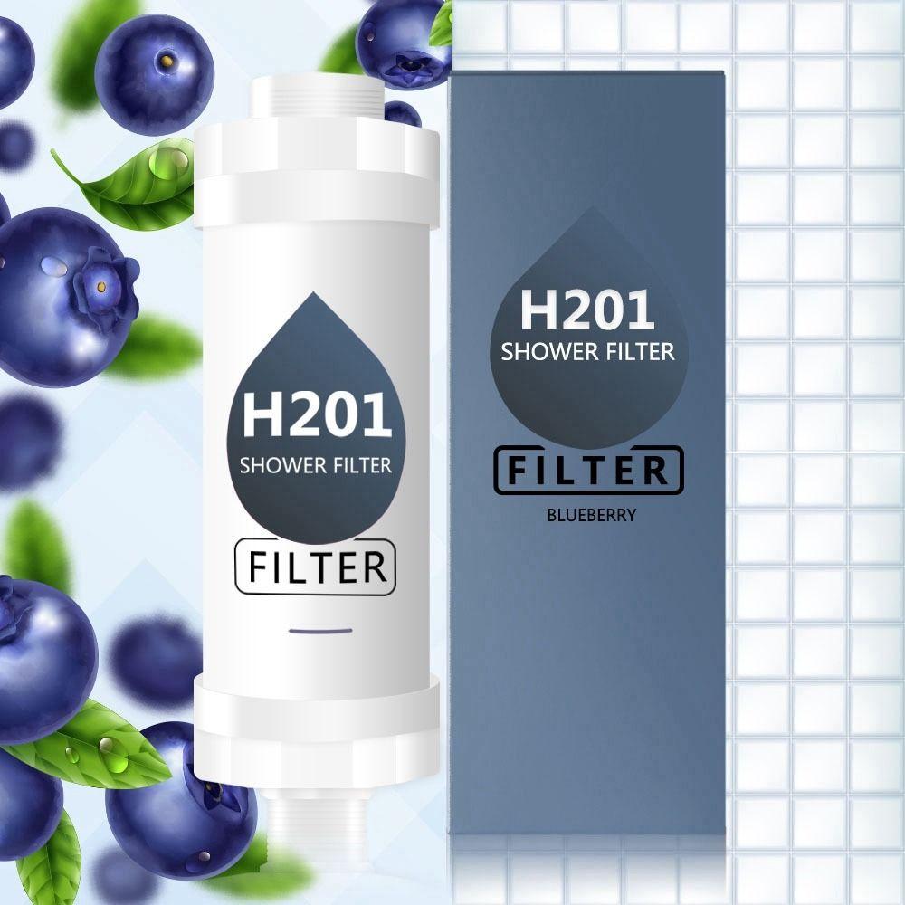 Scented Lavender Vitamin C Water Purifier Shower Head Filter Water Softener Bathroom Accessories
