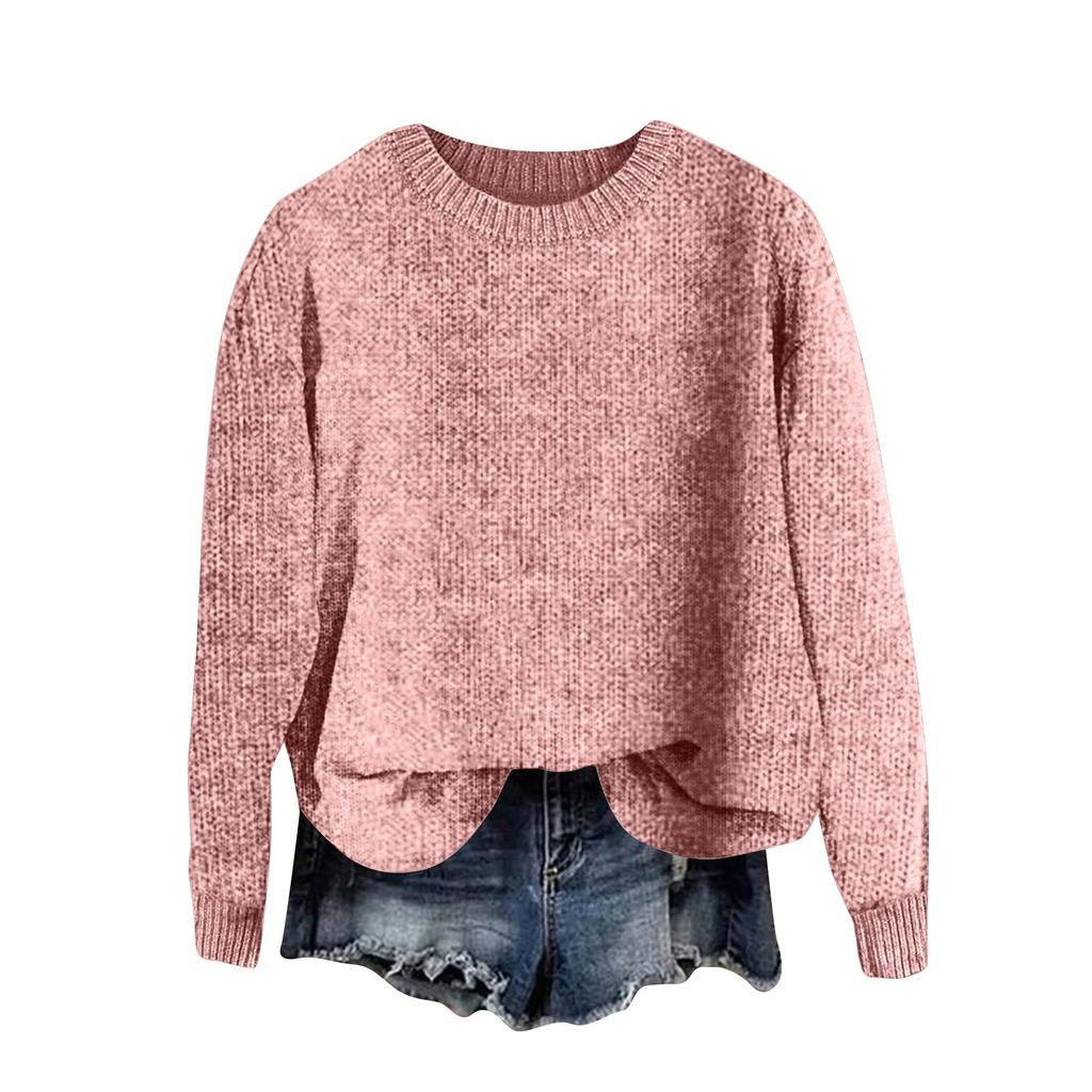 Topper For Dame Langermet Pullover Fritidsskjorter Topp