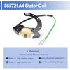 855721A4 Stator Coil Fits for Mercury Outboard 6HP 8HP 9.9HP 10HP 15HP 20HP 25HP Replace 174-5721, 855721T8