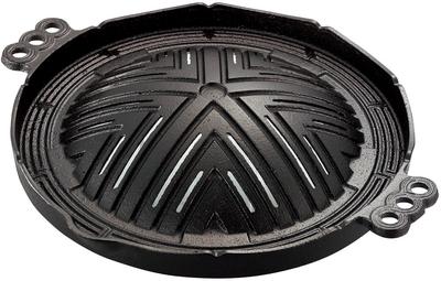 Genghis Khan Grill Pot, Cast Iron, 29cm, with Holes, QGV2702