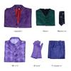 Halloween-Anzug für Erwachsene, Netzkleid, 6-teiliges Set
