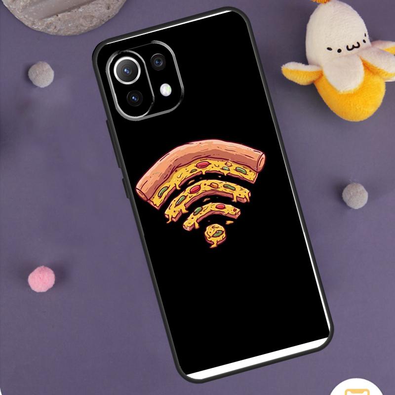 Pizza Food Bacon Cheese Case For Xiaomi 15 14 13 Ultra 13T 14T 15T 17 Pro Max POCO X3 X5 X6 X7 F5 F6 F7 F8 Pro Cover