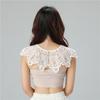Detachable Fake Collar White Shawl Decoration Fashion Neck Tie Accessory  Women