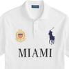 Polo Ralph Lauren Ribbed Mesh Letter Short Sleeve Classic Fit Polo Shirt Men Tops 710977438-001