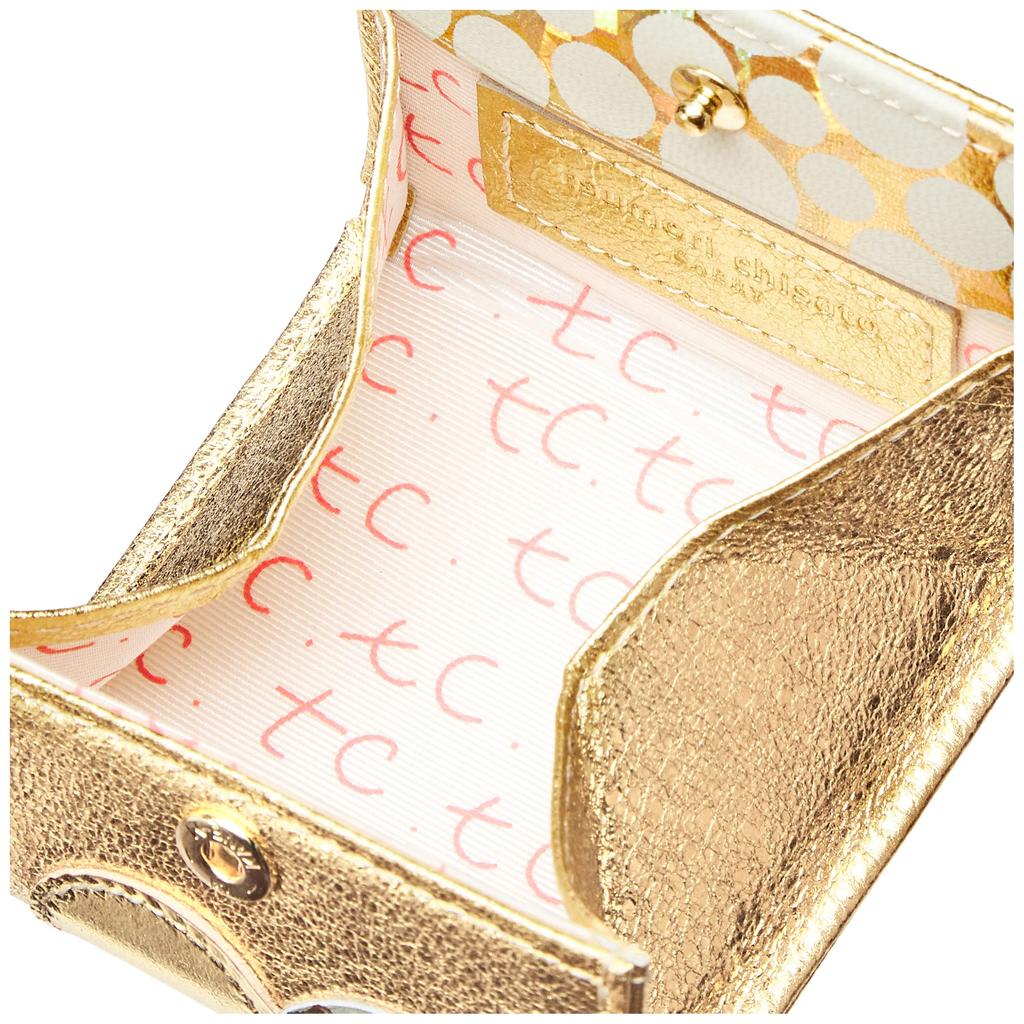 Mini Wallet Coin Case Coin Purse New [Tsumori Chisato] Multi-Dot Women's
