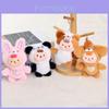 Plush Animal Keychain With Pp Cotton Filling For Gifts And Bag Decor