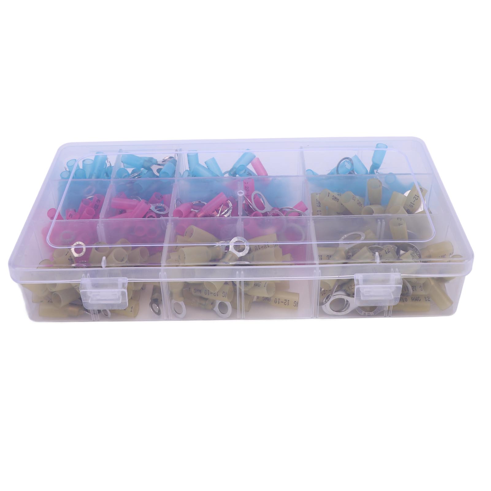 

Термозбіжні дротові з єднувачі Ізольовані Водонепроникні Обтискні Дротові Клеми Комплект для Морського Човна