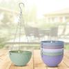 Hanging Planter for Indoor Plants Wide Mouth Flower Pot with Water Reservoir Plant Pot with Clear Water Level Indicator for Balcony Garden Office
