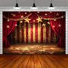 Party Ball Background Golden Glittering Stage Horseracing Sparkling Star Photography Children Birthday Background Decoration