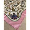 Used HERMES  Hermes Scarf Carre 90 Qu'importe le flacon Perfume Bottle Silk Pink