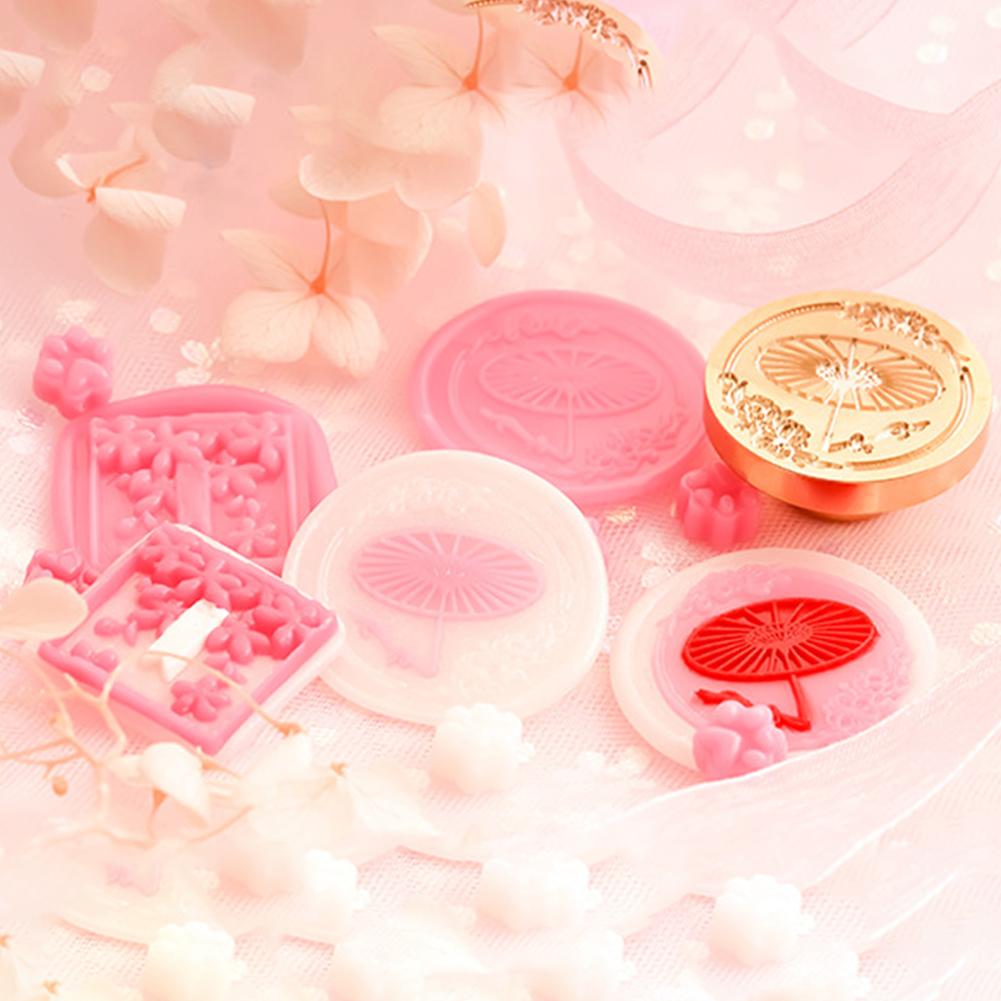 New Sealing Wax Stamp Vintage Flower Lily Tulips Seal Wax Stamp Christmas Wax Seal Stamps For Wedding Invitation Scrapbook Decor