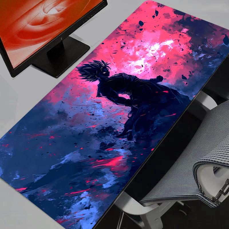

Mouse Mat Dragon Ball Z DBZ XXL Mouse Pad Anime Gamer Computer Mousepad Gaming Accessories Tablet rug Varmilo Keyboard Mausepad 30x60x0.2cm