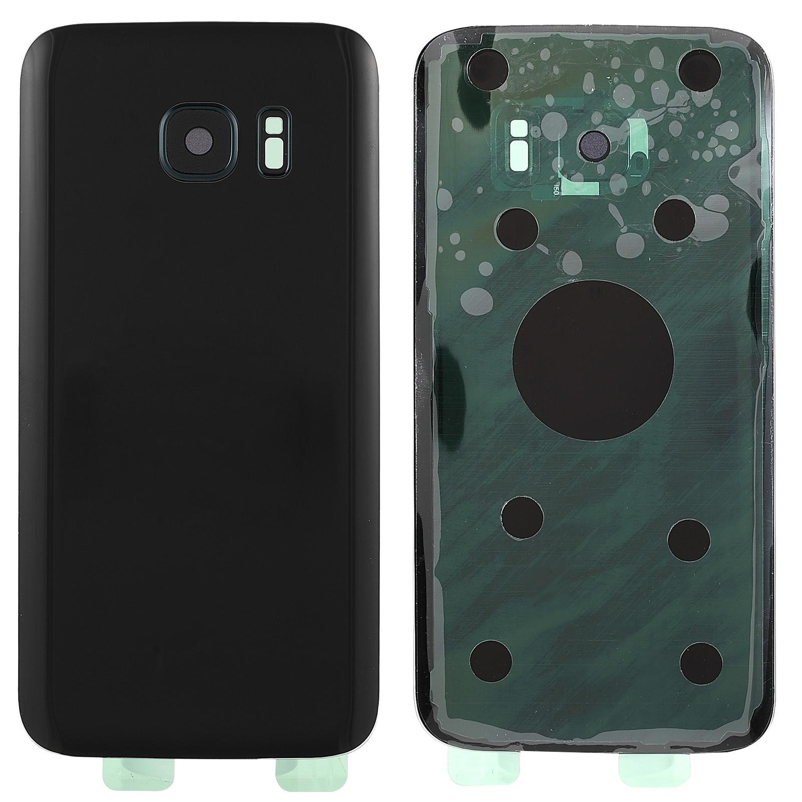 

Задня кришка акумуляторного відсіку з кришкою об єктива камери (без логотипу) для Samsung Galaxy S7 Black