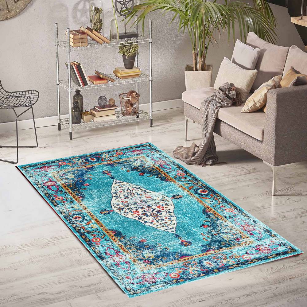 

Mosimoso Home H905 Ковер с точечной подошвой и цифровой печатью 50x80 cm