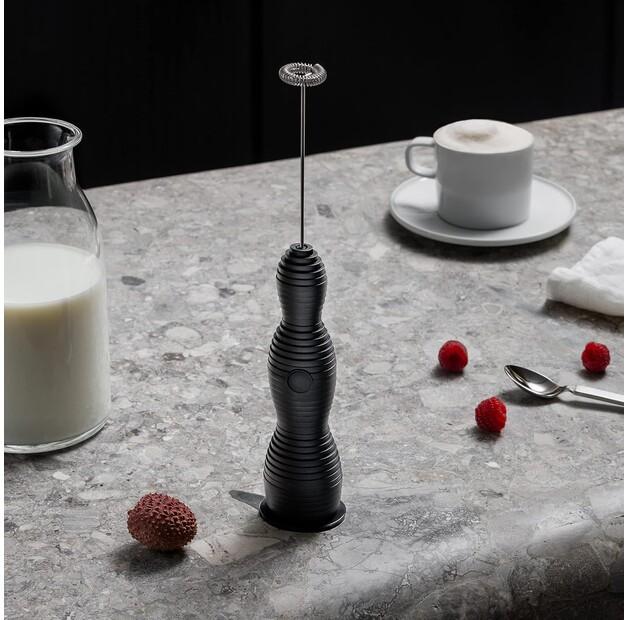 Milk Frother Alessi Pulcina Black (MDL11 B)