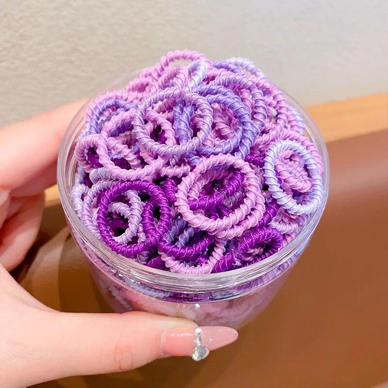 

Hair Bands for Children Gradient Color Nylon Scrunchie Hair TiesRubber Band Kids Cute Elastic Hair Band Girl Hair Accessories