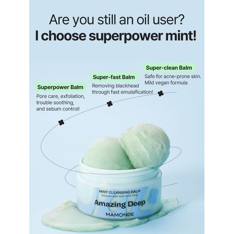 MAMONDE - Amazing Deep Mint Cleansing Balm