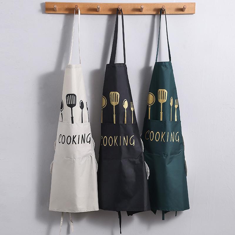 Super Waterproof & Oil-proof Kitchen Apron for Men & Women – Stylish Waist Apron