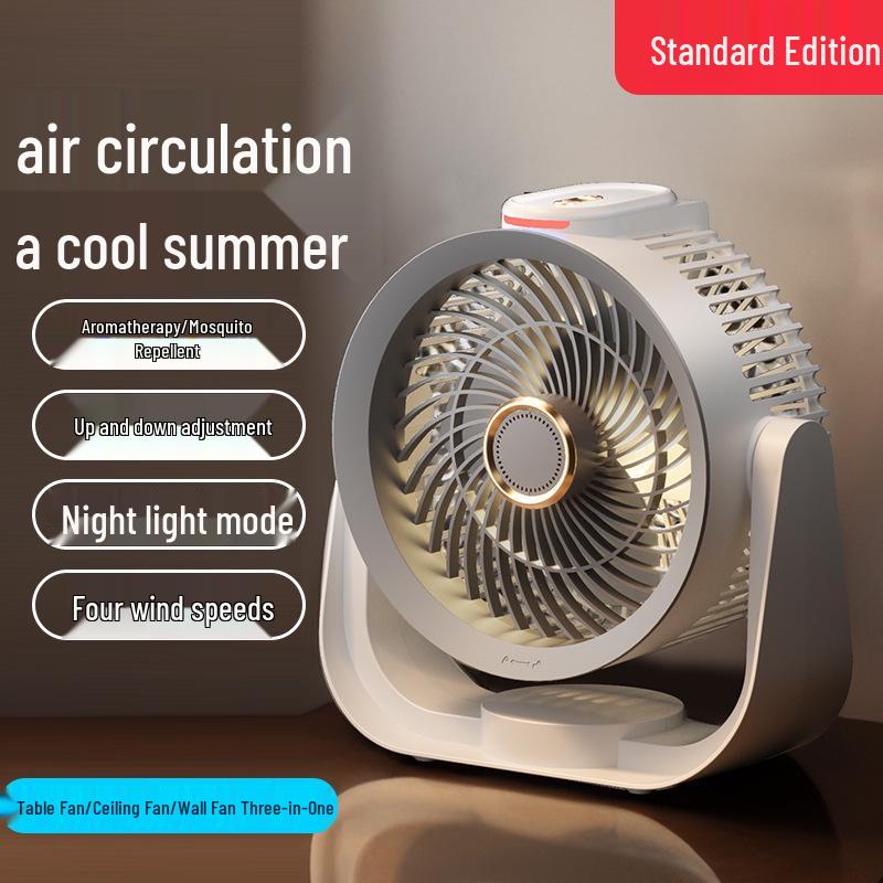 

Умный Bluetooth Настольный Вентилятор для Циркуляции Воздуха для Дома и Офиса F238 Circulation Fan