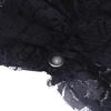 Halloween Retro Victorian Lace Jabot Collar and Cuffs Set Colonial Lace Collar Detachable Faux Sleeve Costume Accessory
