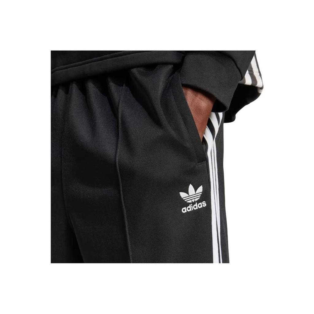 Adidas Adicolor Baggy Fit Firebird Track Pants Black Men Streetwear IZ4801