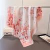 Ink And Wash Lotus Simulation Silk Printing Large Square Scarf Silk Scarf Shawl Headscarf Beach Scarf Neck Protection Scarf Decorative Scarf