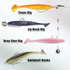 10/20pcs Micro Soft Fishing Lures T-tail Worm Lure big Silicone Artificial Bait Jig Wobblers 65mm for Bass Pike Fishing Tackle260319