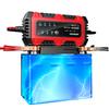 Carregador de Bateria de Carro 6V/12V 1.5A Carregador de Motos Elétricas Carregador Inteligente para Carro Caminhão Barco SUV Baterias de Chumbo-Ácido AGM GEL