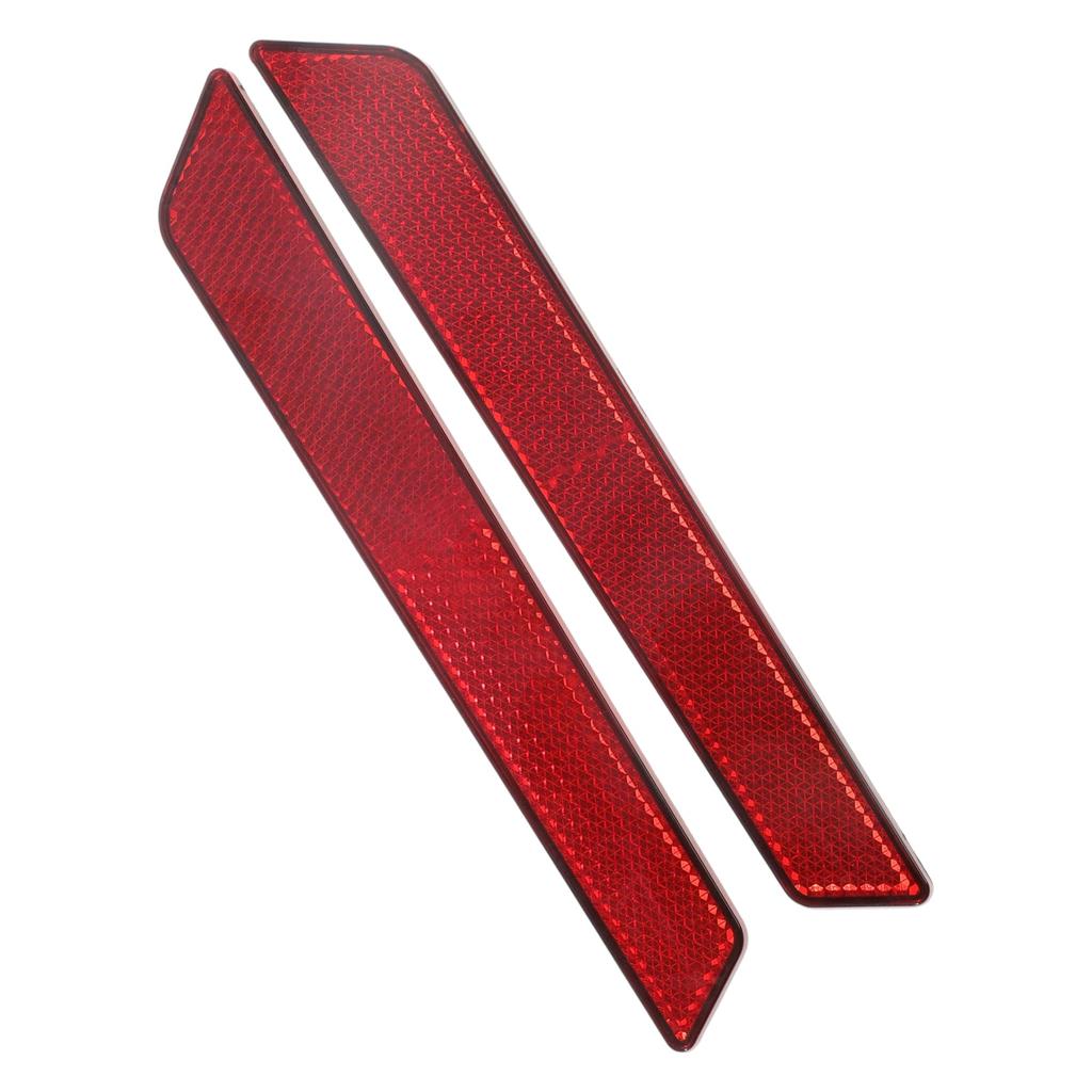 BULLSPANN Reflector Motorcycle Safety Reflector Stick-on Type Set of 2