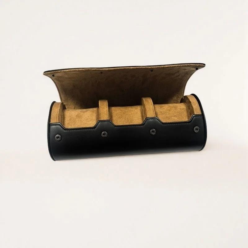 PU Leather Watch Storage Box Portable Wristwatch Display Case Jewelry Organizer Travel Roll Gift Box Holder for Men Women