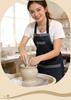New Style Cross-Border Denim Apron: Barista, Barber & Kitchen Wear with Custom Logo