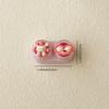 Cartoon Cat Contact Lens Case Portable Mini Drawer Plastic Travel Daily Storage for Women Girls