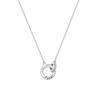 Roman Mobius Ring Necklace Women's Age Light Luxury High-end Design Sense Niche