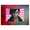 Oshu Wall Hanging Tapestry Pit Fighter Vi American Flag Printed Tapestry Home Decoration Bar Outdoor Festival Wall Hanging