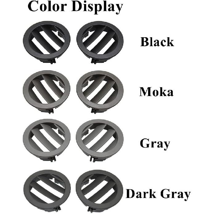 Dashboard Console Air Conditioner AC Vent Grille Small Round Panel Cover Compatible with Mercedes Benz E Class W212 E200 E300 E350 E550 (Color :