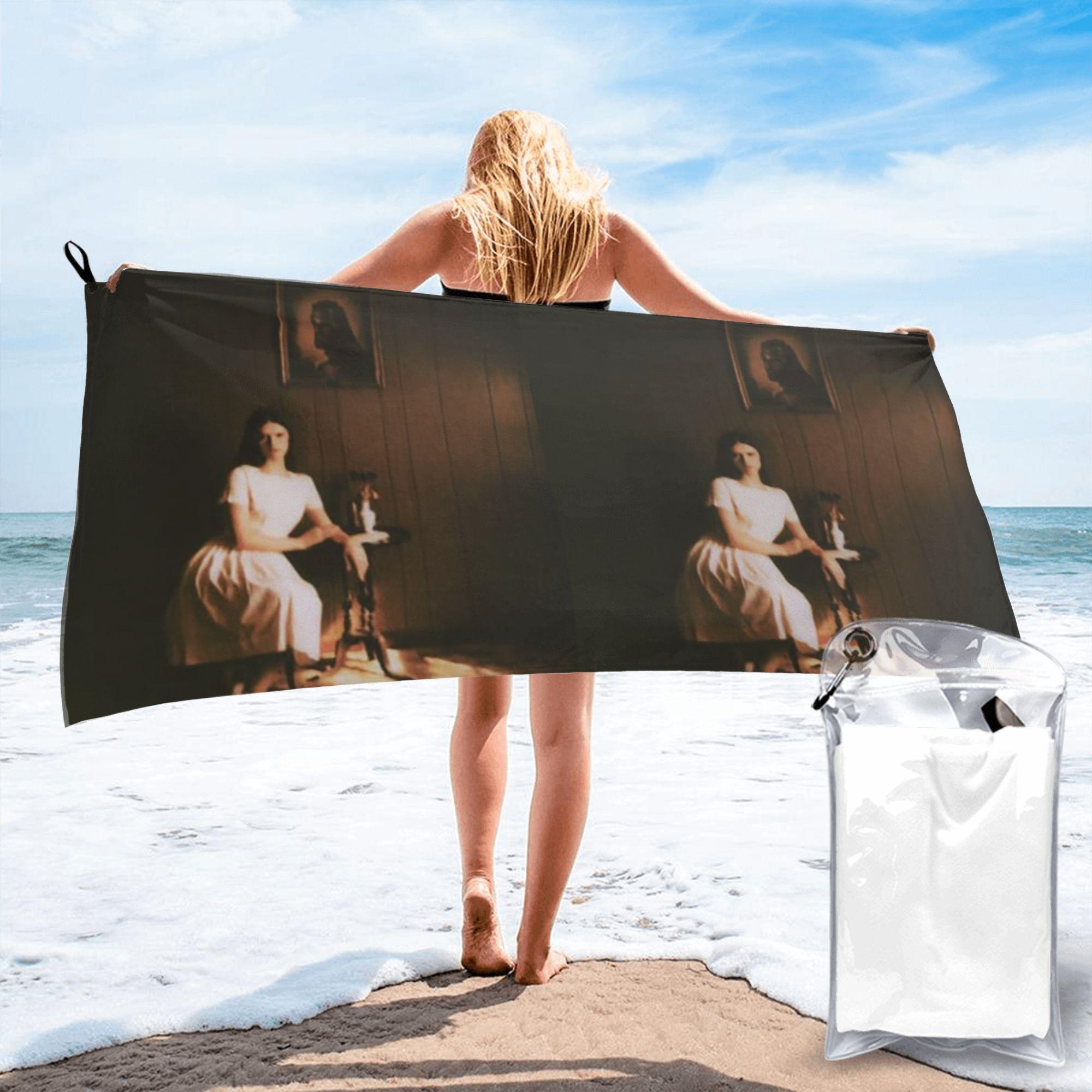 

Ethel Cain Singer Album Music Tour Beach Towel Soft Microfiber Quick Dry Absorbent Quick Towels For Bath W30*H60(CM)