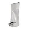 2Pcs Stainless Steel Welding Nozzle 40mm Tubular Hot Air Tool Nozzle Flat Mouth Plastic Welding Nozzle Welding PP PVC Plastic