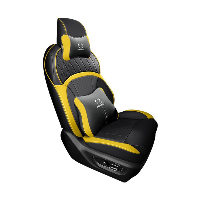Aion VPLUS Full Leather Car Seat Cushion, All-Season, Fully Enclosed, Five-Seater, Custom Fit.