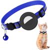 Airtag Cat Collar with Bell Reflective Anti-loss Silicone Protective Cover Small Neck Ring Cat Anti-loss