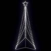 LED Christmas Tree 483 Cold White LEDs 240 cm
