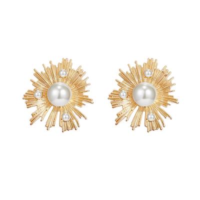 Pearl Earrings Stud Earrings Retro Women Fashion Jewelry