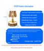 DIY Wooden Assembling English Recognition Kids' Desk Lamp - Educational Tech Gift