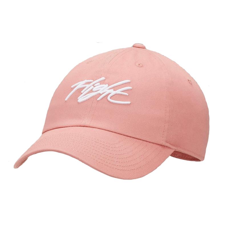 

Nike Cotton Baseball Caps Unisex Pink Casual FN4677-618 S/M розовый