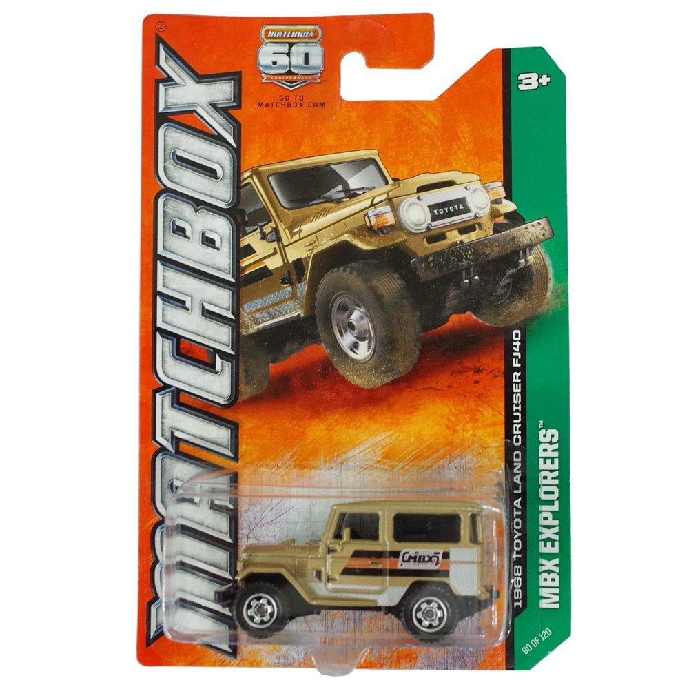 

2013 Matchbox MBX Explorers 1968 Toyota Land Cruiser FJ40 by Mattel 90/120 - [item]