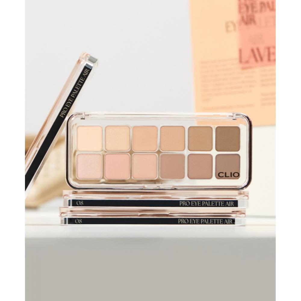

Clio Air Pro Eye Palette 8 Latte Is Senior 08 Latte is selected