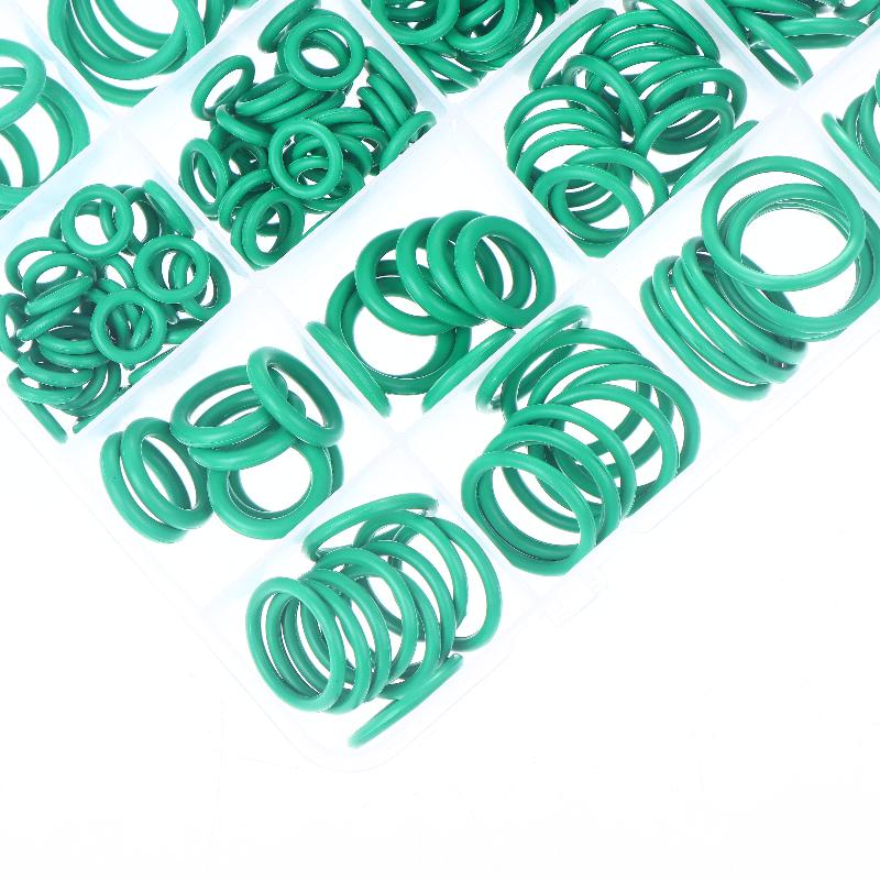 595/1020Pcs Nitrile Rubber O Rings Kit Automotive Ac Plumbing Faucet Gaskets Car Air Conditioning Compressor Seals O-Ring