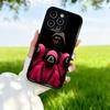 כיסוי טלפון S-Squid G-Game כיסוי טלפון ג'ל רך גומי TPU לנשים גברים הגנה מלאה למצלמה מחוזק עמיד בפני זעזועים