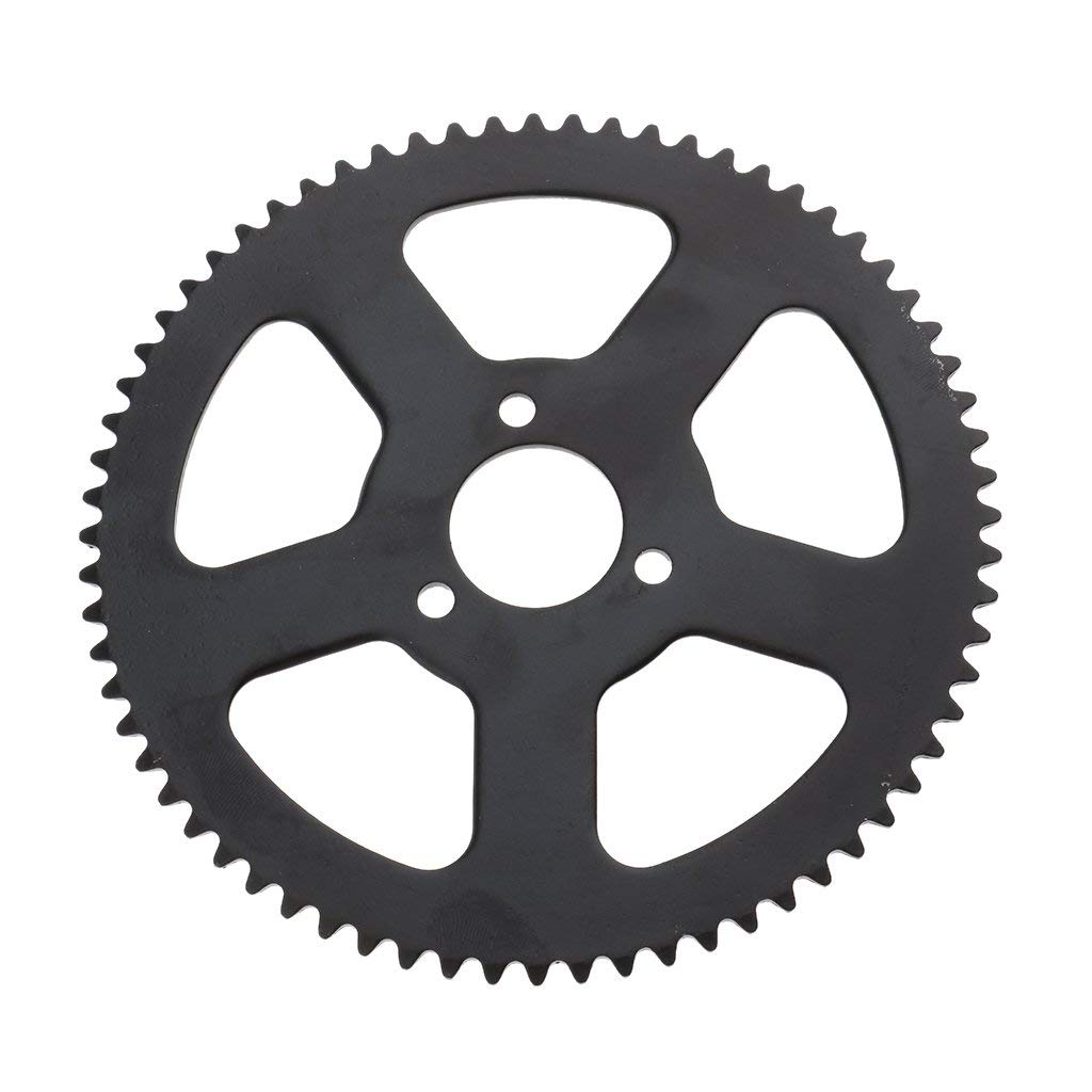 25H 68T 68 Tooth Rear Sprocket + Chain fit for 49CC Mini Small Sports Car Pocket Bike 2 Stroke Off-Road Motorcycle Pinion Chain Drive Gear