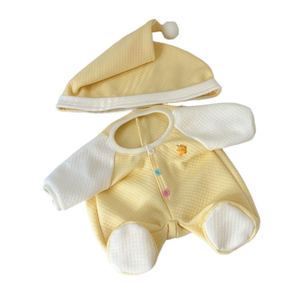 Jumpsuit 40cm Cotton Doll Clothes Sitting Posture Replacement Doll Clothes Clown Hat Cartoon No Attribute Doll Clothes